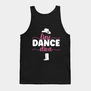 Line Dance Diva - Western Country Dancing product Tank Top